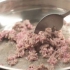 Rundergehakt uit laten lekken