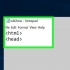 Teks onderstrepen in html