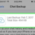 Herstel geskrap boodskappe in whatsapp